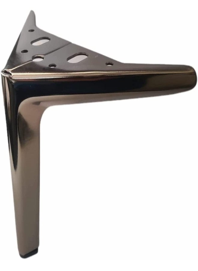 Fascination Sofa Hardware Leg Rich Look Furniture Legs Heavy Model Italian Shape Design Sofa Leg Weight Capicity 400KG Set of 4,6 Inch, Matt Black - Image 4
